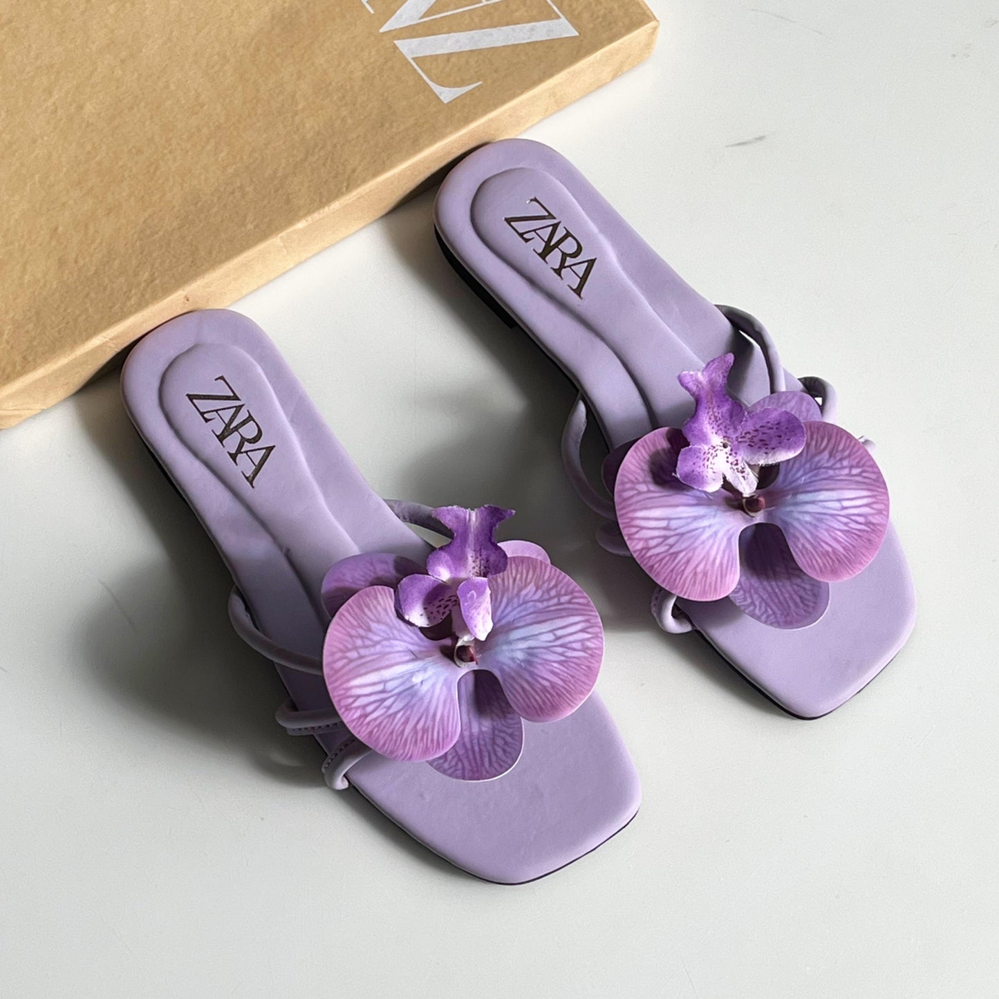 Floral Flat Slippers