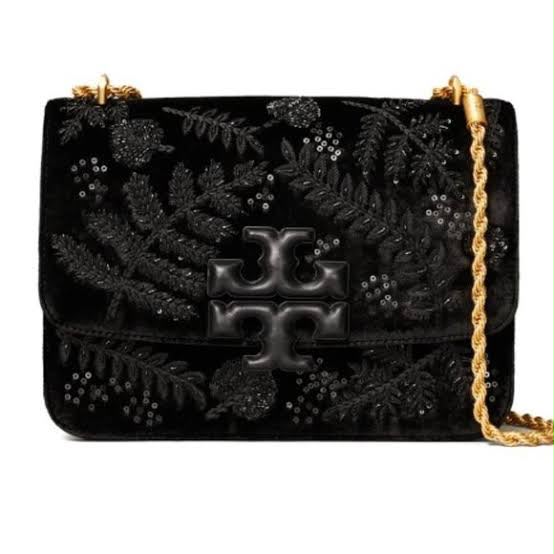 Tory Burch Eleanor Embroidered Velvet